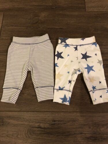 Cloud Island Baby Boy Newborn ULTRA SOFT Pants Set Of 2
