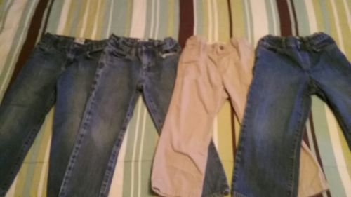 Toddler Boys Jeans Lot Of 4 size 4t The Children's Place jeans