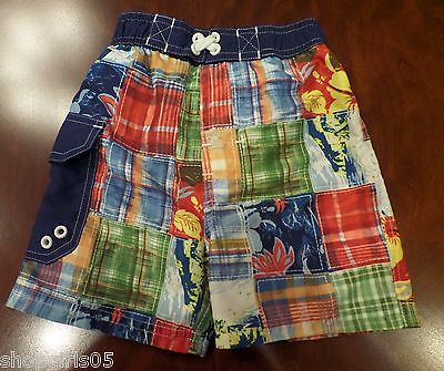 BOYS  TROPICAL SWIM SUIT - SIZE 18 MONTHS