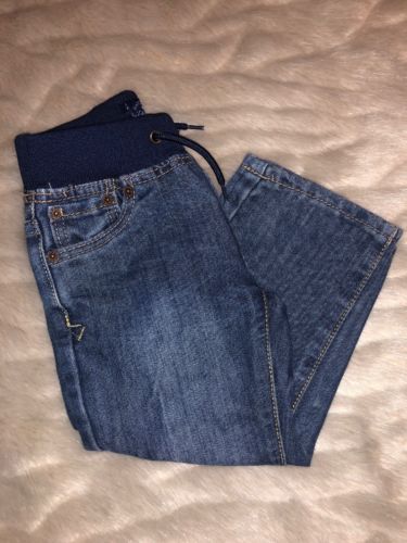 Little Boys Toddler Lucky Brand Jeans Billy Straight Leg Size 3T Elastic Waist