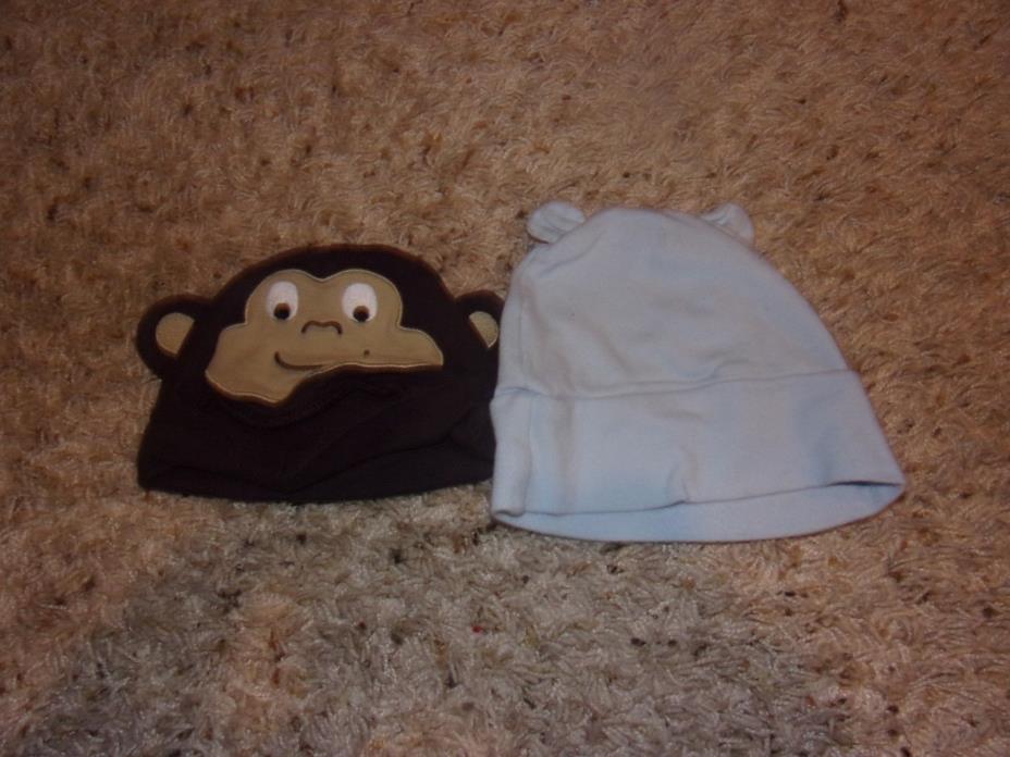 Boys Lot of 2 Beanies Size 6M