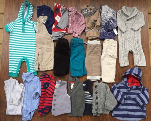 HUGE LOT Boys Clothes 3-6months GAP-MONSOON-CHILDREN’S PLACE-KOALA BABY-OLD NAVY