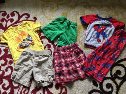 Boys Clothing Lot 4t Shorts Pajamas