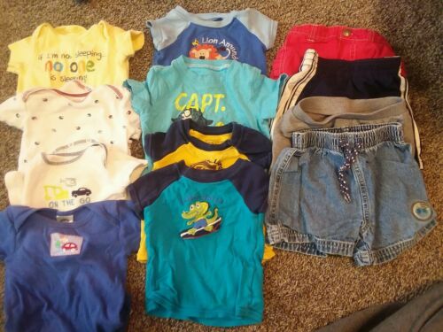 Toddler boy clothes 12 piece lot 6-9 Months