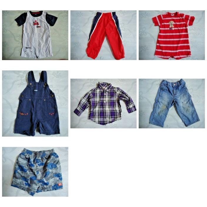 BABY BOY CLOTHING LOT 18-24 Months Jeans Shirt Outfit Gymboree Carter's