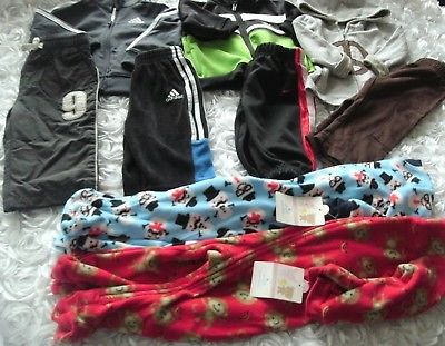 Boys 6-9 M OUTFITS Lot Sleepers NWT + EUC ADIDAS NIKE Jackets Pants Sets Long Sl