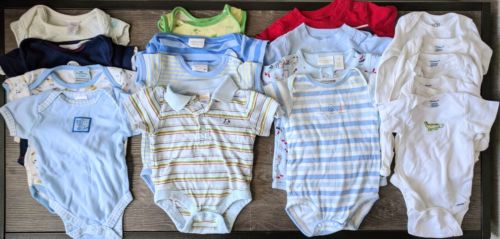 Baby Boy 0-3 Months Clothes 17 Pieces Lot #15