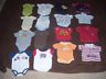 Lot of 16 Boys Clothes Shirts Bodysuits 0-3 months