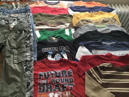 Lot Of 4T Boys Fall Winter Clothes Long Sleeve Tshirts Jeans Pants