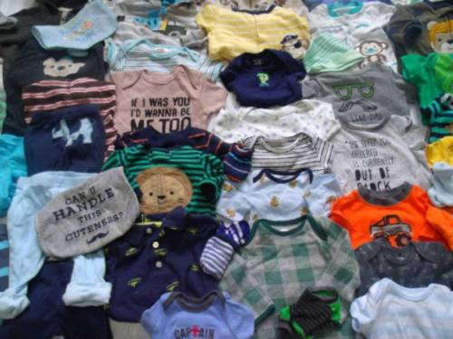 AMAZING NEWBORN Baby Boy FALL WINTER CLOTHES OUTFITS sz NB 0-3 3 m