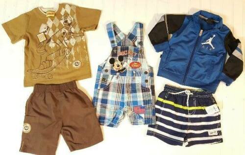 Boys Size 18 Months Lot Clothes Scooby Doo Shorts Outfit Jordan Jacket ETC