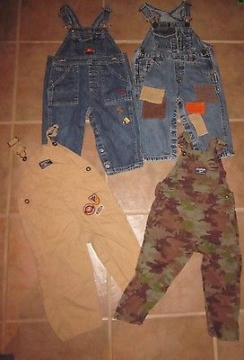 BOYS 12-18 MONTHS OVERALLS BABY GAP LOT