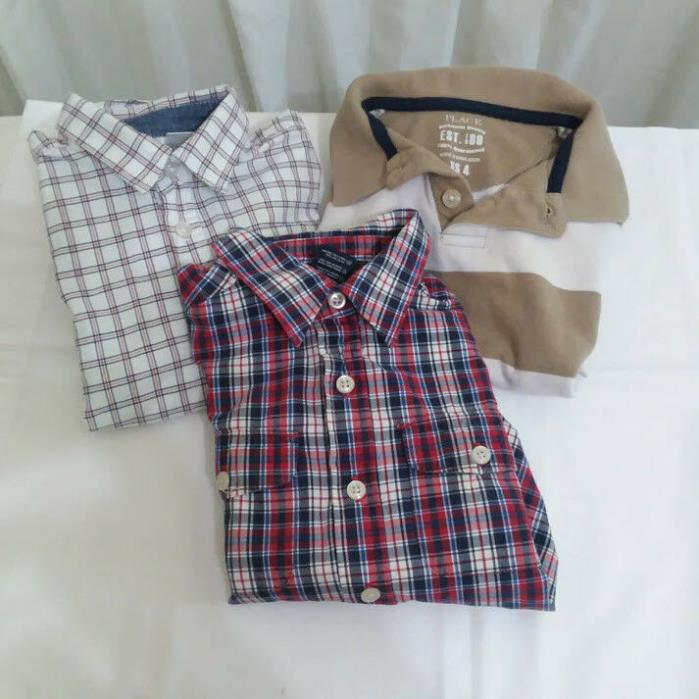 Set of five Boy's Size 4, 4T Shirts 1 5/t