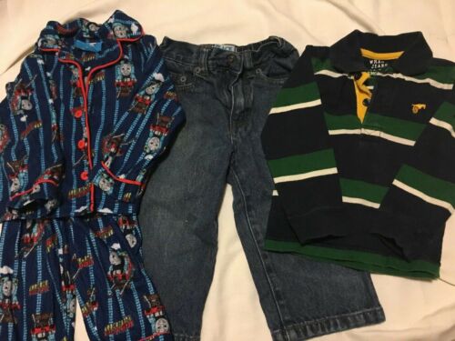 Infant Boys Size 18 - 24 Months Jeans, Shirt And Pajamas