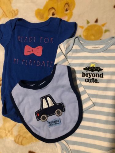 baby boy clothes 0-3 months lot