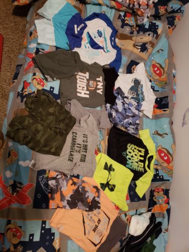 Huge Lot of 12 Toddler Boys Clothing-Baby Baby Gap, Cplace & UA Sz 18-24 Mon EUC