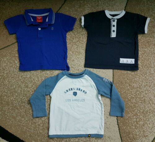 Lot of 3 Baby Boy T-shirt Lucky Brand,Kitestrings,Izod  24 month