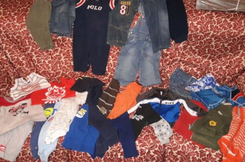 Lot of 27 Toddler BOY Clothes 12-18 Month ,Gap, Polo, Carter's,  Etc GUC A-4