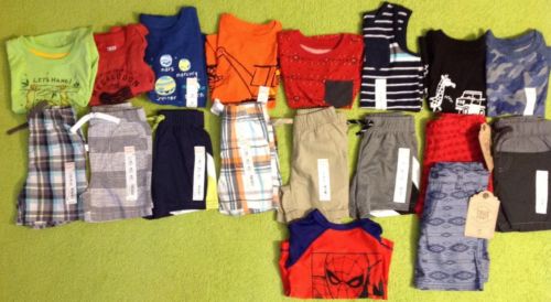 ~18 Months Boys Clothes Lot NEW! Shirts, Shirts, & Swim Top!~