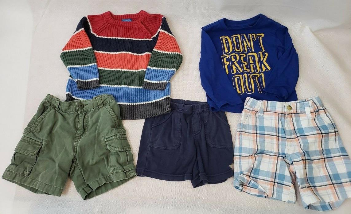 Boy's Janie & Jack 18- 24 Month Sweater Shorts Shirt Lot Children's Place Carter