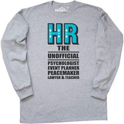 Inktastic HR Jack Of All Trades Long Sleeve T-Shirt Occupations Human Resources
