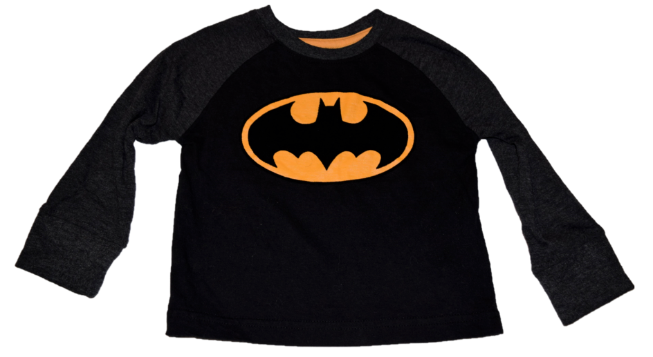Long Sleeve Shirt Boys 18 Months Baby Toddler T Tee Top Batman Black