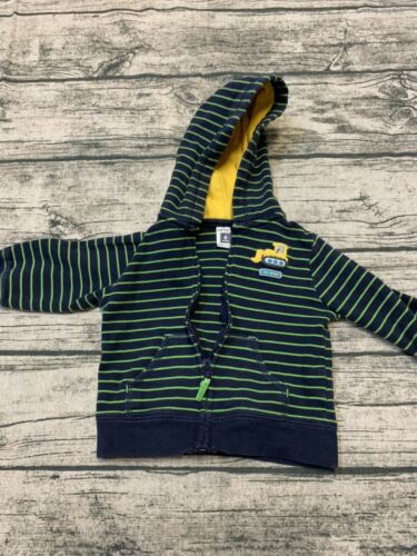 Carters Blue and Green Tractor Jacket 6 Months