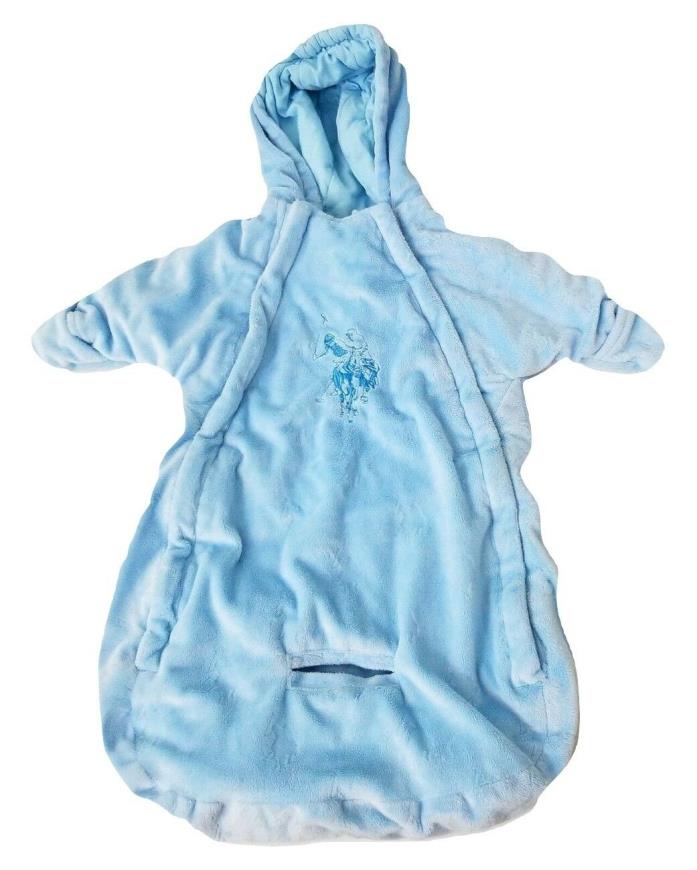 U.S. Polo Bunting Suit Baby Winter Snow Coat Car Seat Ready 0 to 9 Months Puffer