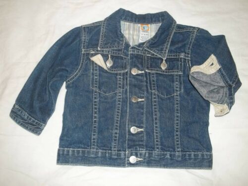 Vintage Baby Boys Gymboree 12-18M Denim Jean Jacket Coat 12 18 Months from 2001