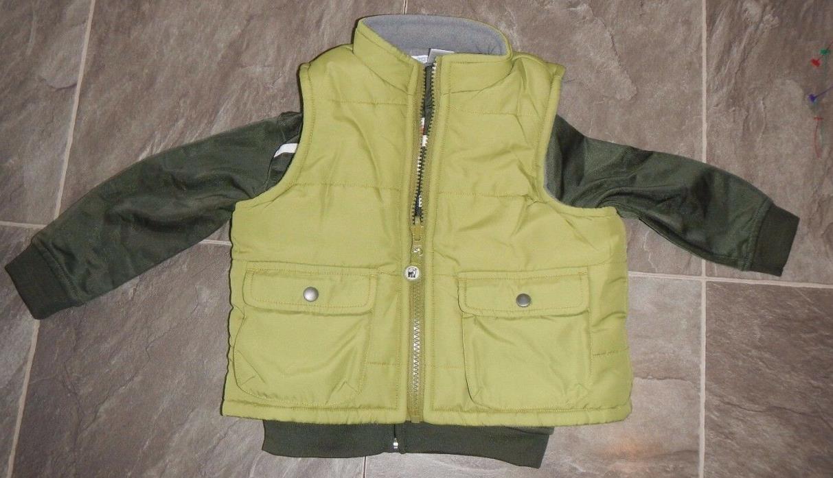 Puma Jacket 18 Months Janie and Jack Vest 12-18 Months Kids Boy Combo Set