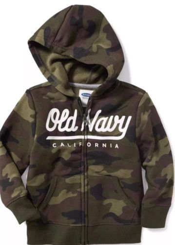 18-24 Old Navy Hoodie Camo Nwt