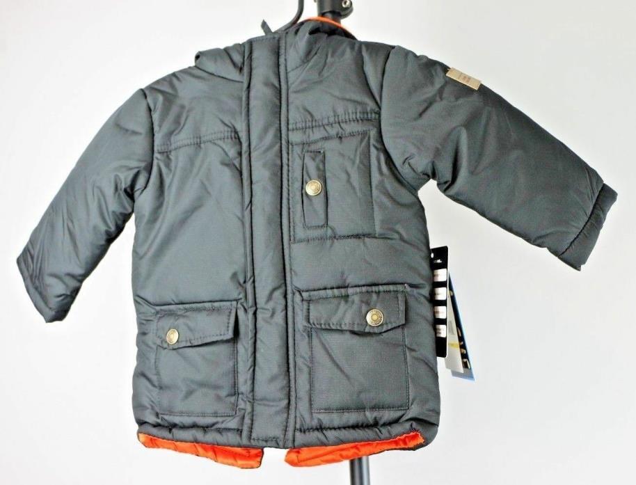 iXtreme Baby Boys Infant Anorak Jacket Coat, Black, 18M 18 Months