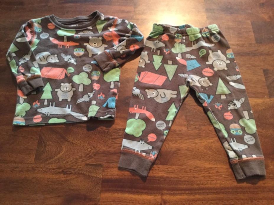 Carter’s boys two piece 12 month pajamas