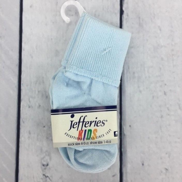 Jefferies Ankle Socks Boys Blue Kids Toddler Size 4 5.5 Shoe Size 1 4.5