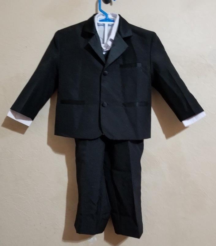 Peanut Butter Collection Tuxedo Suit and Jacket. Toddler Size 2.