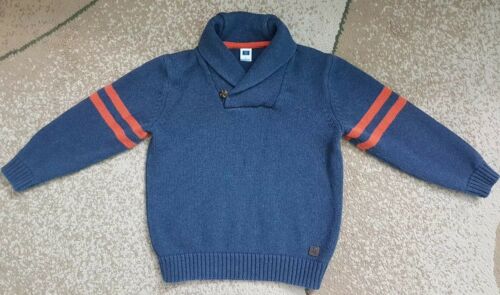 Janie & Jack Boys Pullover Knit Sweater Long Sleeve Size 4
