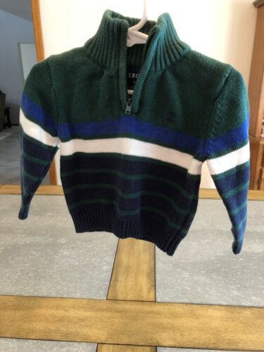 Baby boy sweater Izod Pull over sweater Baby Boy 1/4 Zip Sweater 12 Months NWOT