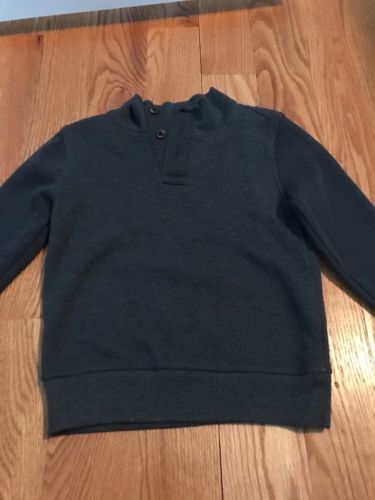 Boys Old Navy Gray 3 Button Collar Sweater-4T- Worn Twice! EUC