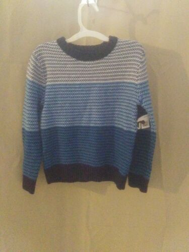 Cat & Jack Boys Pullover Sweater-BLUE-Size 5T-NWOT-(D14)