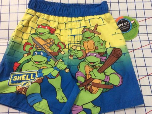 Teenage Mutant Ninja Turtles Baby Size 18M Nickelodeon Swimming Trunks NEW