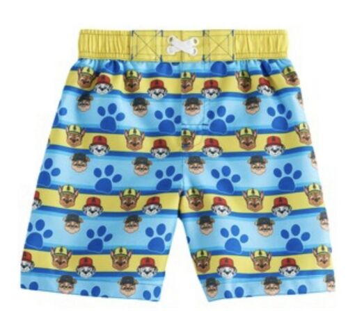 Toddler Boy Paw Patrol Swimsuit Swim Trunks Shirts Size 2T Marshall Chase Rubble