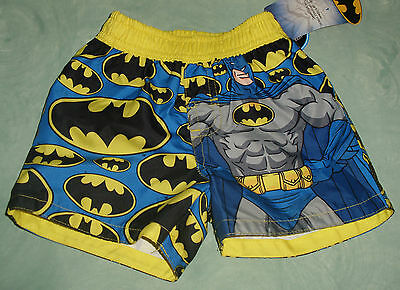 Batman Swim Trunks Swimsuit Boys 0-3M New NWT UPF 50+