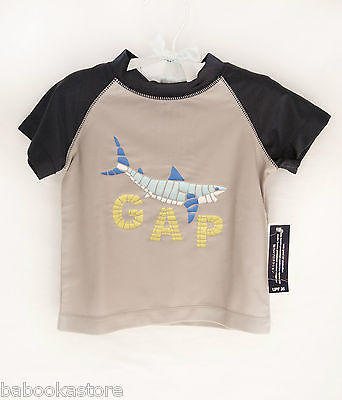 Baby Gap UV Protection Boy’s Swimming Tee Top sz.3-6 mos. NWT
