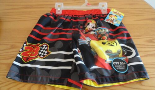 Disney Junior Mickey and the Roadster Racers Size 2T Swim Trunks NEW