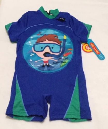 Swim Free Float Buoyancy Swim Safety Suit for Boys Toddler 3-4 Years NWT