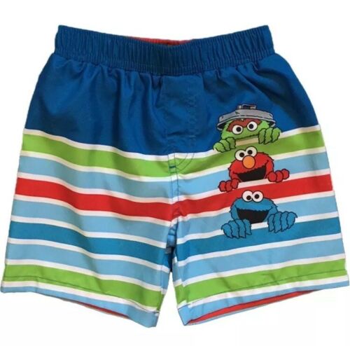 Infant Toddler Boys Sesame Street Boys Swim Trunks Shorts Size 18 Months
