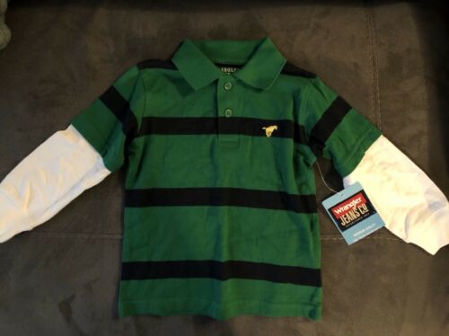 Wrangler Size 24 Months Long Sleeve Polo