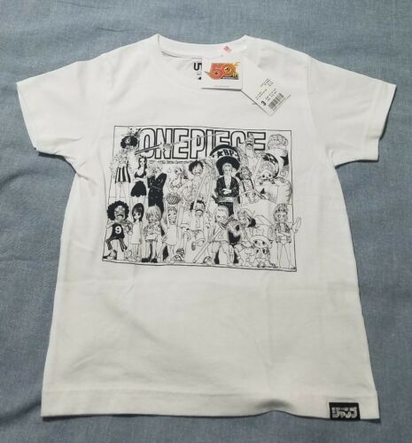 Uniqlo x Shonen Jump (One Piece) White Color Size 3 Boys T-Shirt|NWT|USA SELLER