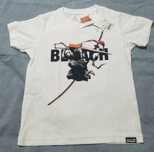 Uniqlo x Shonen Jump (Bleach) White Color Size 3-4 Boys T-Shirt|NWT|USA SELLER