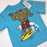 *NEW 'Beach Muscle Surfer' Body Baby Boys Shirt 9-12 18 24 Months Gift! Ocean SS